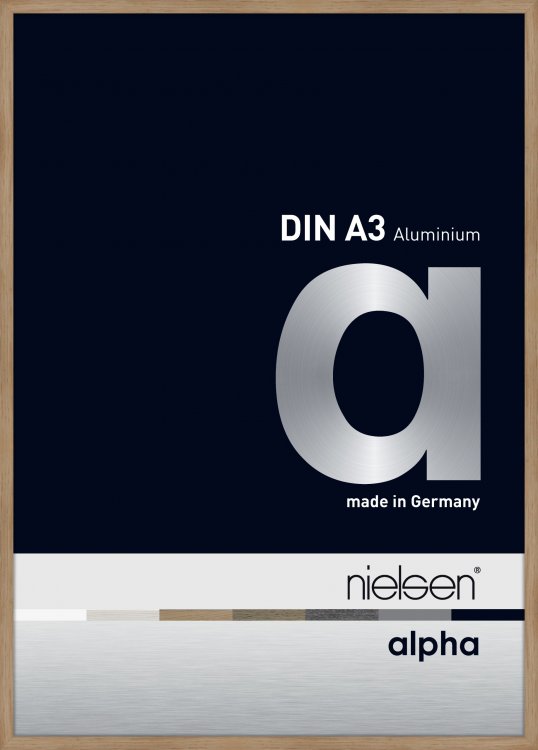 Nielsen Alpha Aluminium Wissellijst Oak