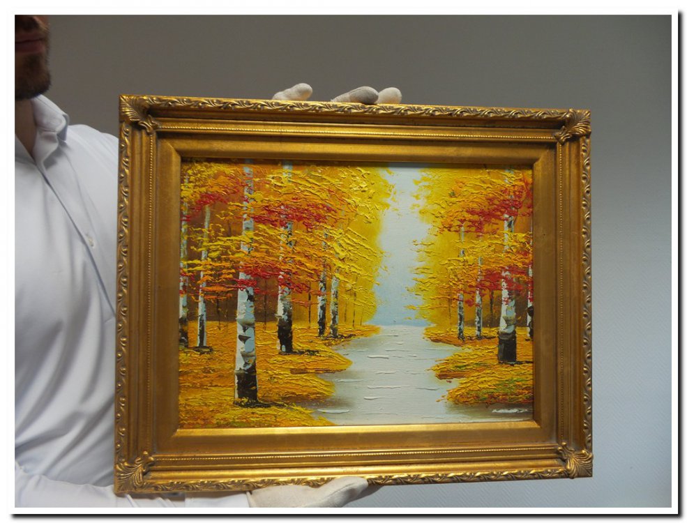 schilderij herfst landschap