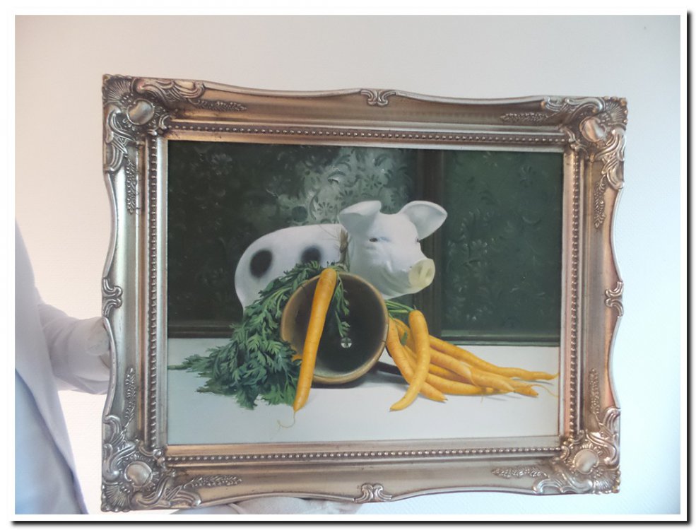 schilderij varkentje Cornelis