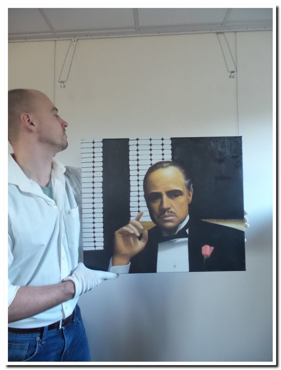 schilderij The Godfather
