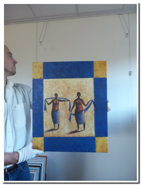 schilderij African style