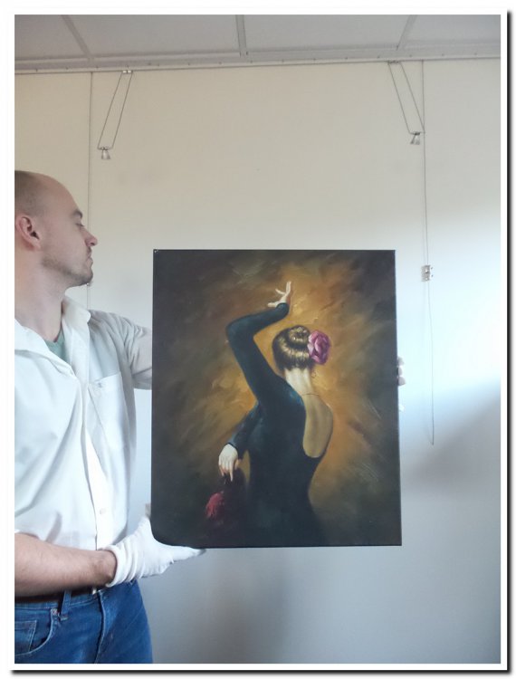 schilderij Spaanse danseres