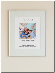 14.104 F Switch-it S Fotolijst mat zilver