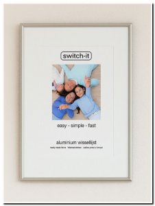 14.125 W Switch-it S Wissellijst titaan