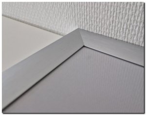 14.304 W Switch-it XL Wissellijst mat zilver