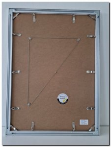 14.304 W Switch-it XL Wissellijst mat zilver