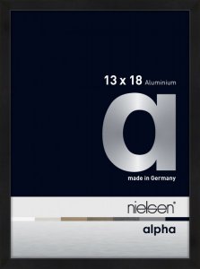 16FBM Nielsen Alpha Aluminium Fotolijst Black Matt