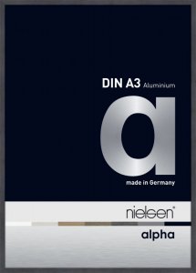 e1640526 Nielsen Alpha Aluminium Wechselrahmen Grey 40x50cm