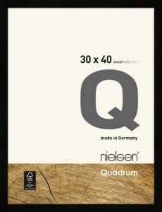 65WBM Nielsen Quadrum Houten Wissellijst Black Matt