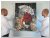90x120cm schilderij 00001 schilderij Palet Flora dame met paraplu