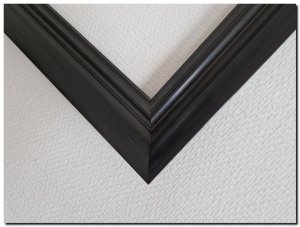 Schilderijlijst zwart vierkant 50x50cm