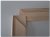Spie65 Pakket TL 95-160 Compleet doe-het-zelfset incl.ophangbeugels voor Breed Spieraam-Spanraam 65mm met een Tussenlat t/m 95x160cm